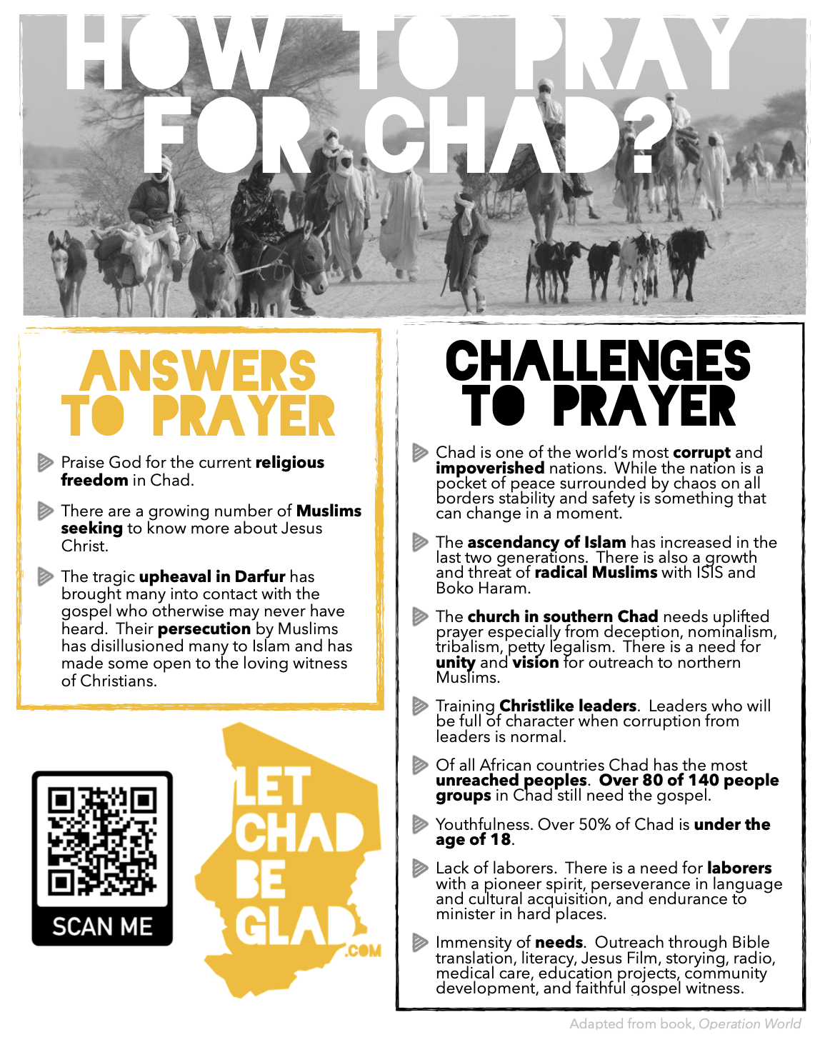 How to Pray for Chad